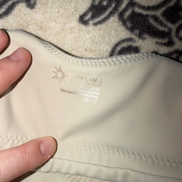 One-Shoulder Cream Top - Picture 3 of 3